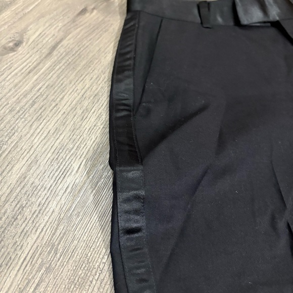 Calvin Klein Women’s Size 18 Dress Pants Slim Ankle Black Career Office Satin - Picture 8 of 9